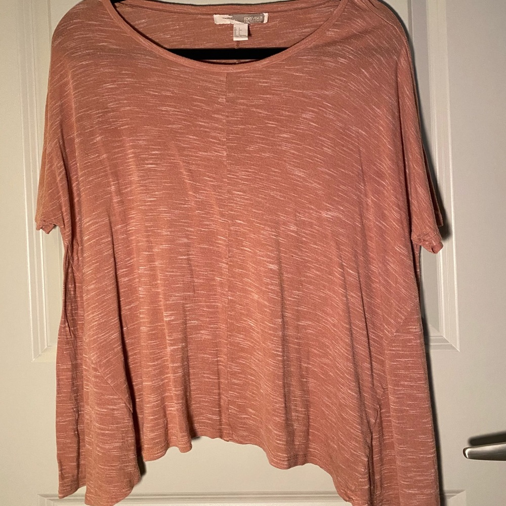Pink Flowy Shirt